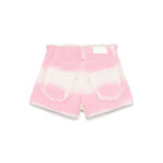 MSGM Kids Short Rosa Degradè per Bambine