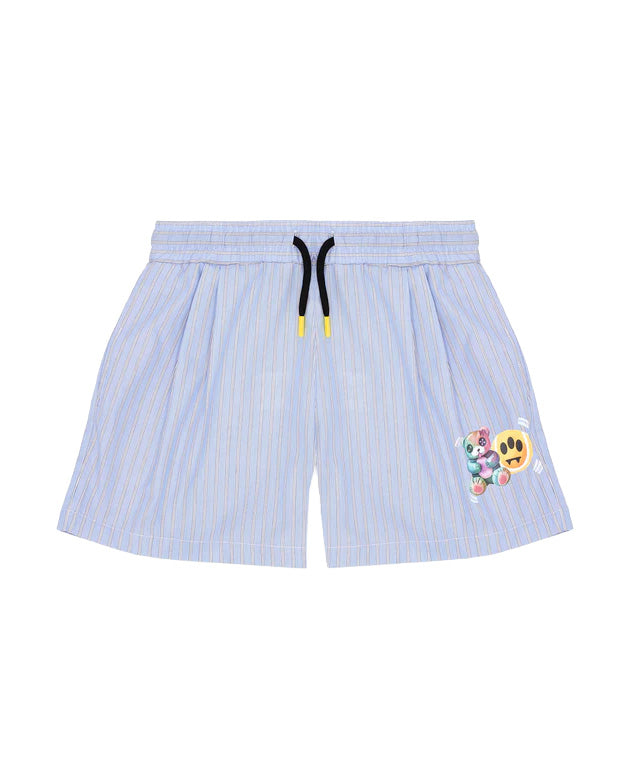 Barrow Kids Short a Righe con Stampe per Bambine