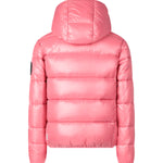 Save the Duck Piumino Rosa KATE per Bambine (retro)