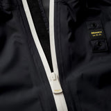 Blauer Kids Giacca a Vento Nera per Bambini (dettaglio zip)