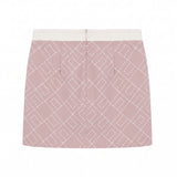 Elisabetta Franchi La Mia Bambina Gonna Rosa e Milk All-Over per Bambine