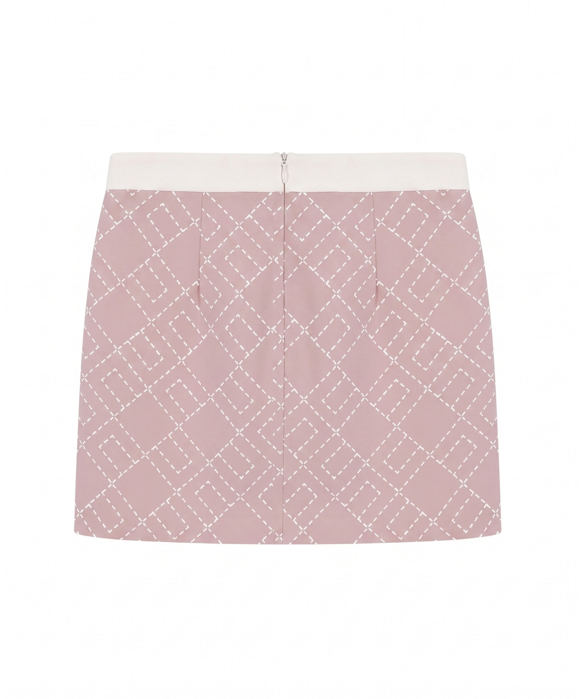 Elisabetta Franchi La Mia Bambina Gonna Rosa e Milk All-Over per Bambine