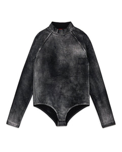 Diesel Kids Body Manica Lunga Stampa Mylar per Bambine