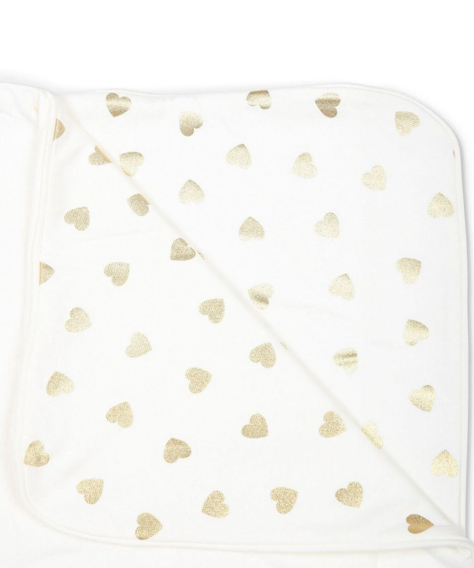 Moschino Kids Coperta Panna con Teddy Bear per Neonate (dettaglio)