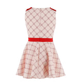 Elisabetta Franchi La Mia Bambina Abito Rosa/Rosso per Bambine