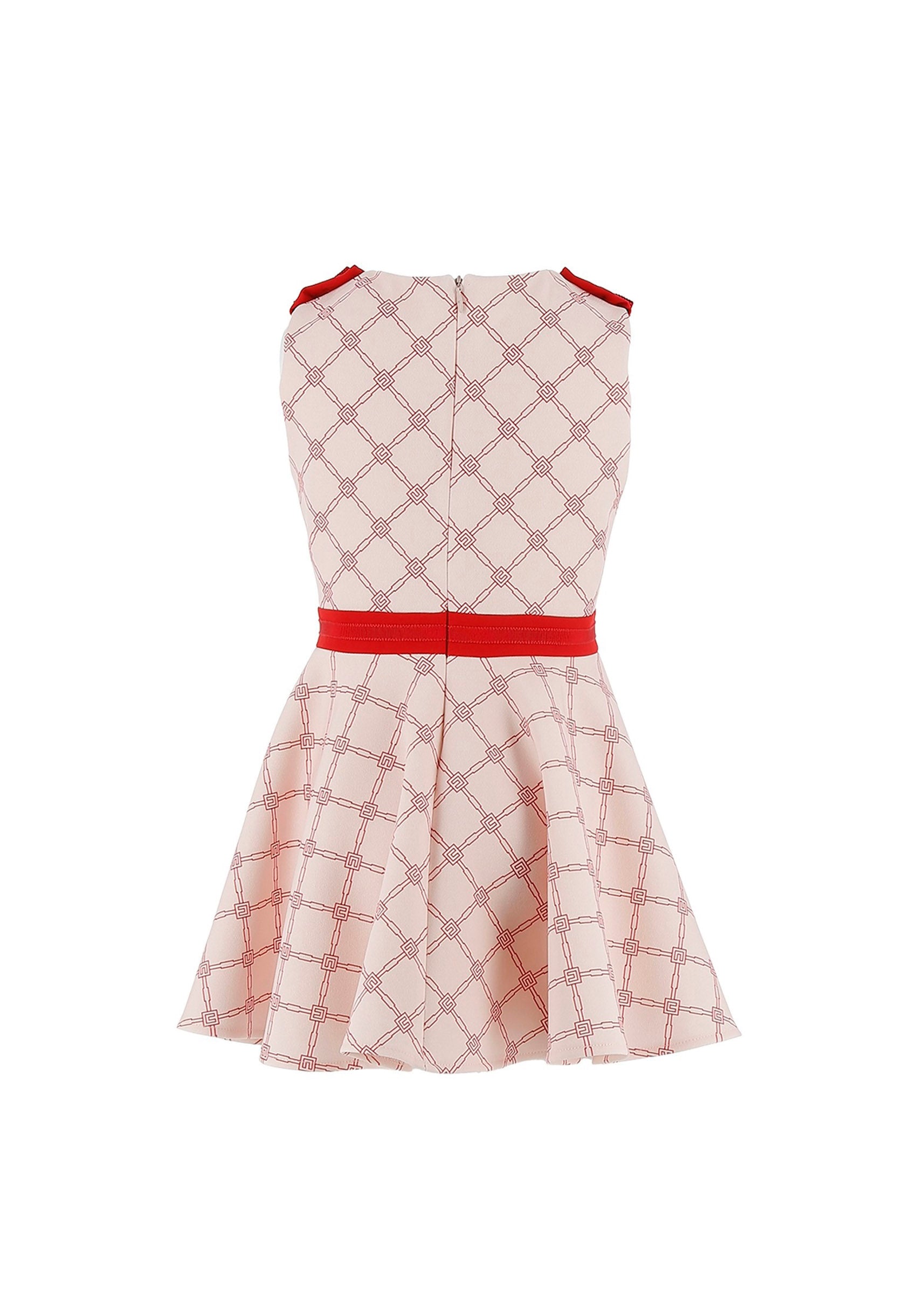 Elisabetta Franchi La Mia Bambina Abito Rosa/Rosso per Bambine