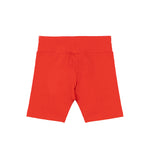 Diesel Kids Ciclista Rosso con Maxi Stampa Logo per Bambine
