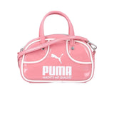 Puma Kids Borsa 1976 Rosa e Bianco con Logo per Bambine