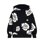 Barrow Kids Felpa con Cappuccio Stampa Florealoe per Bambini