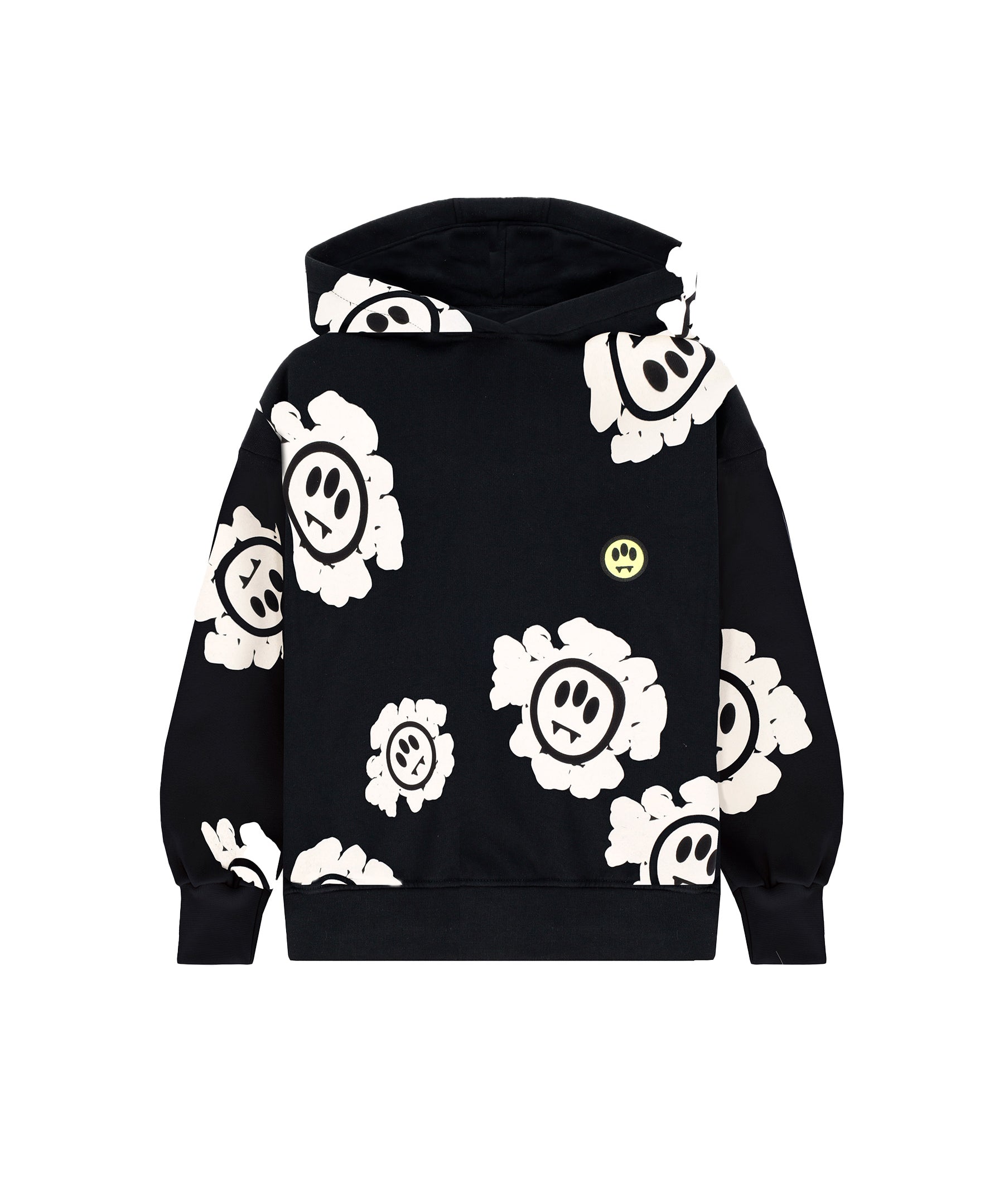 Barrow Kids Felpa con Cappuccio Stampa Florealoe per Bambini