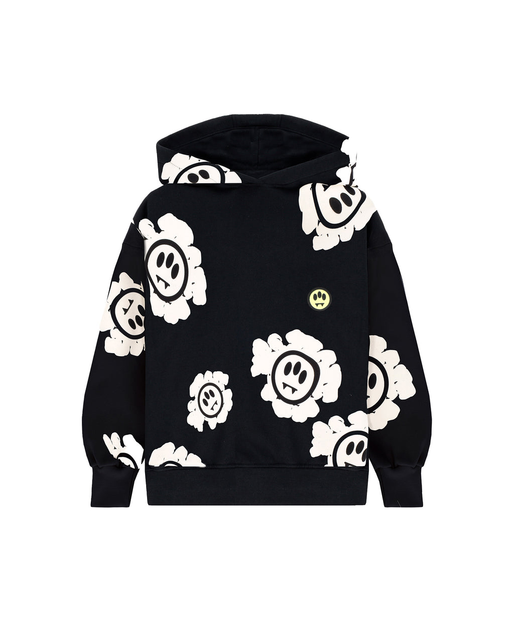 Barrow Kids Felpa con Cappuccio Stampa Florealoe per Bambini