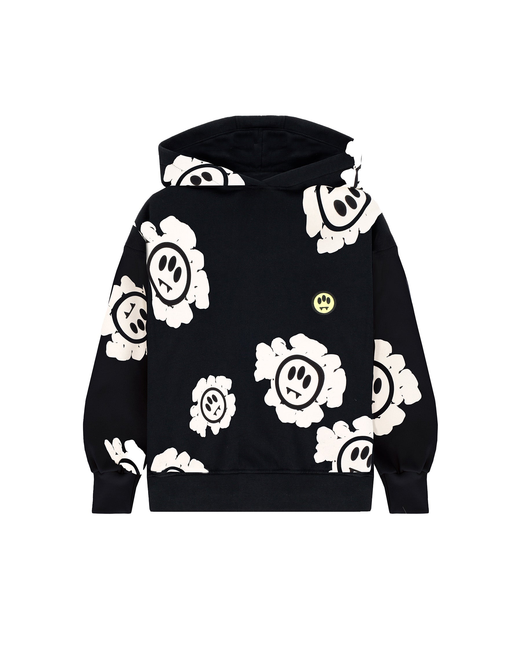 Barrow Kids Felpa con Cappuccio Stampa Florealoe per Bambini