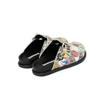 Barrow Kids Sabot Bianco Fantasia per Bambine
