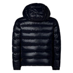 Save the Duck Piumino Niles Nero per Bambini (retro)