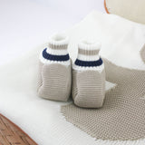 Marlù Scarpine Noce/Bianco/Blu per Neonati