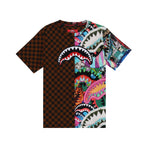 Sprayground Kids T-shirt MouthShark Fantasy per Bambini