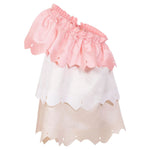 Cocò et Mamà Abito con Balze Multicolor per Bambine