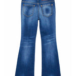Dsquared2 Kids Jeans Denim Bootcut Flare Twiggy per Bambine (retro)