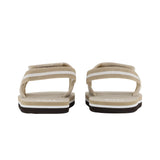 Boss Kids Ciabatte Beige con Chiusura a Strappo per Neonati