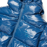 Dsquared2 Kids Giubbino Puffer Lavagna con Maple Leaf per Bambini
