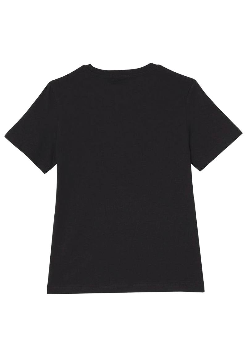 Calvin Klein Kids T-shirt Nera con Stampa per Bambini