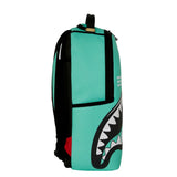 Sprayground Kids Zaino Verde Acqua Shark Central con Stampa Squalo e Logo per Bambini e Bambine
