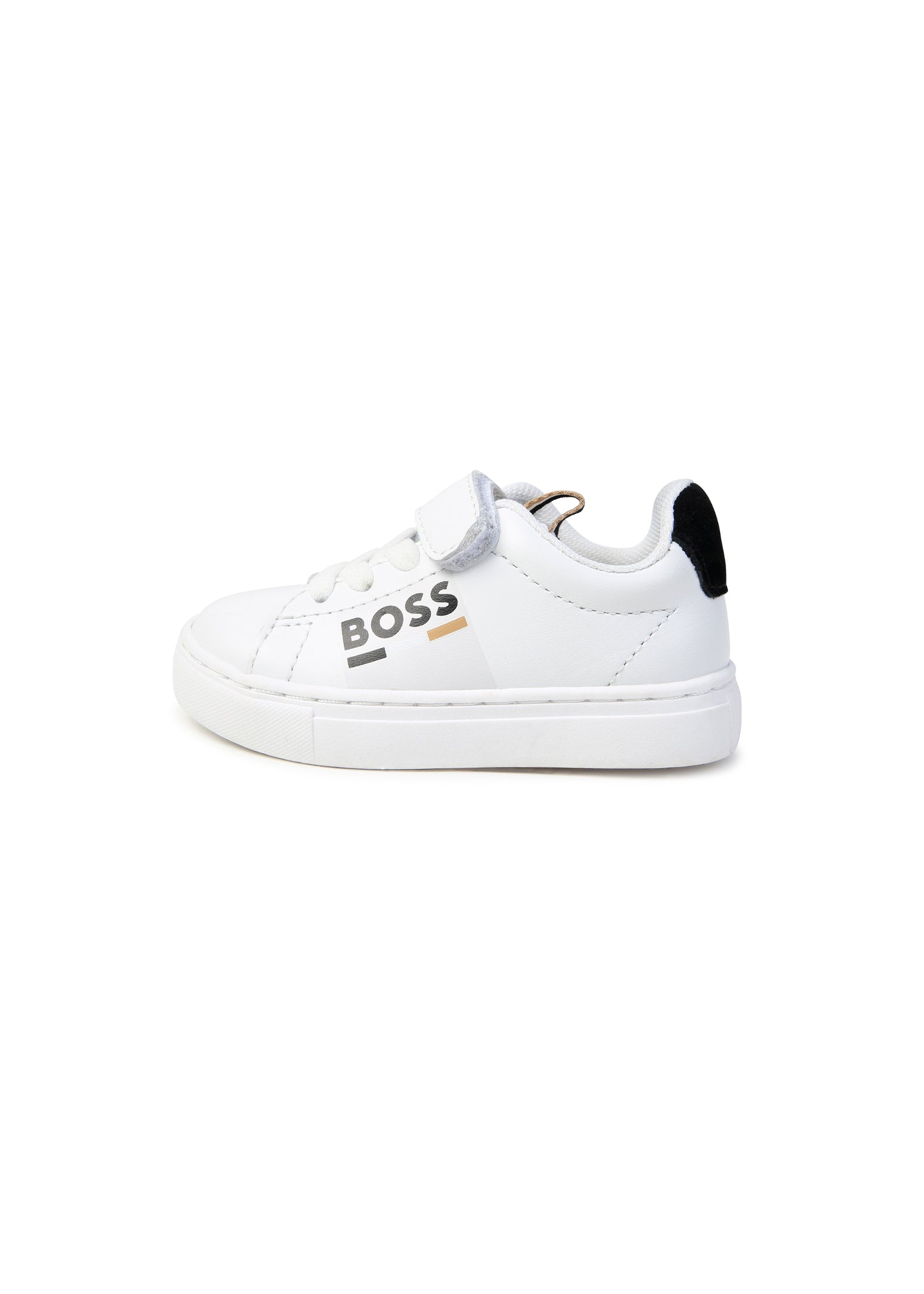 Boss Kids Sneakers Bianche con Strappi con Logo per Neonati 