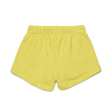 Diesel Kids Shorts Giallo con Micro Oval D per Bambine
