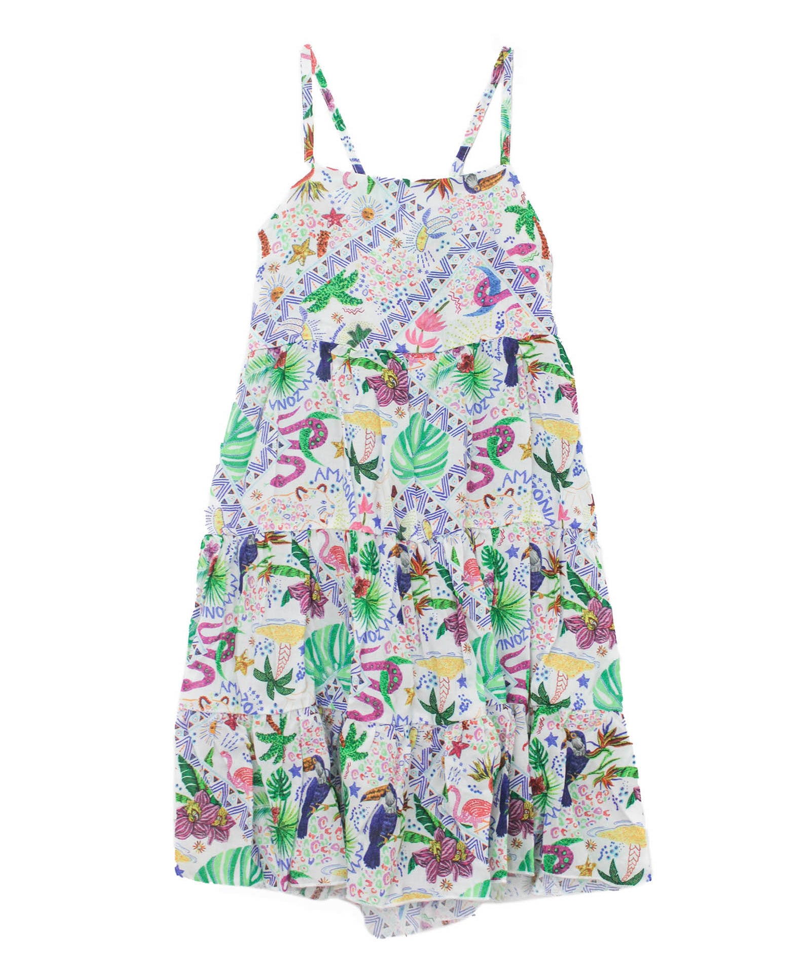 4GIVNESS Copricostume Abito Multicolor per Bambine