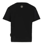 Philipp Plein Kids T-Shirt Nero con Stampa Multicolor per Bambine