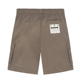 Barrow Kids Bermuda Verde Militare con Logo per Bambini