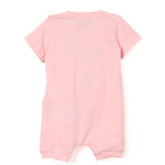 Moschino Kids Tutina Rosa con Stampa Teddy Bear per Neonate (retro)
