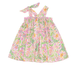 4Giveness Kids Pink Pattern Dress for Newborn Girls
