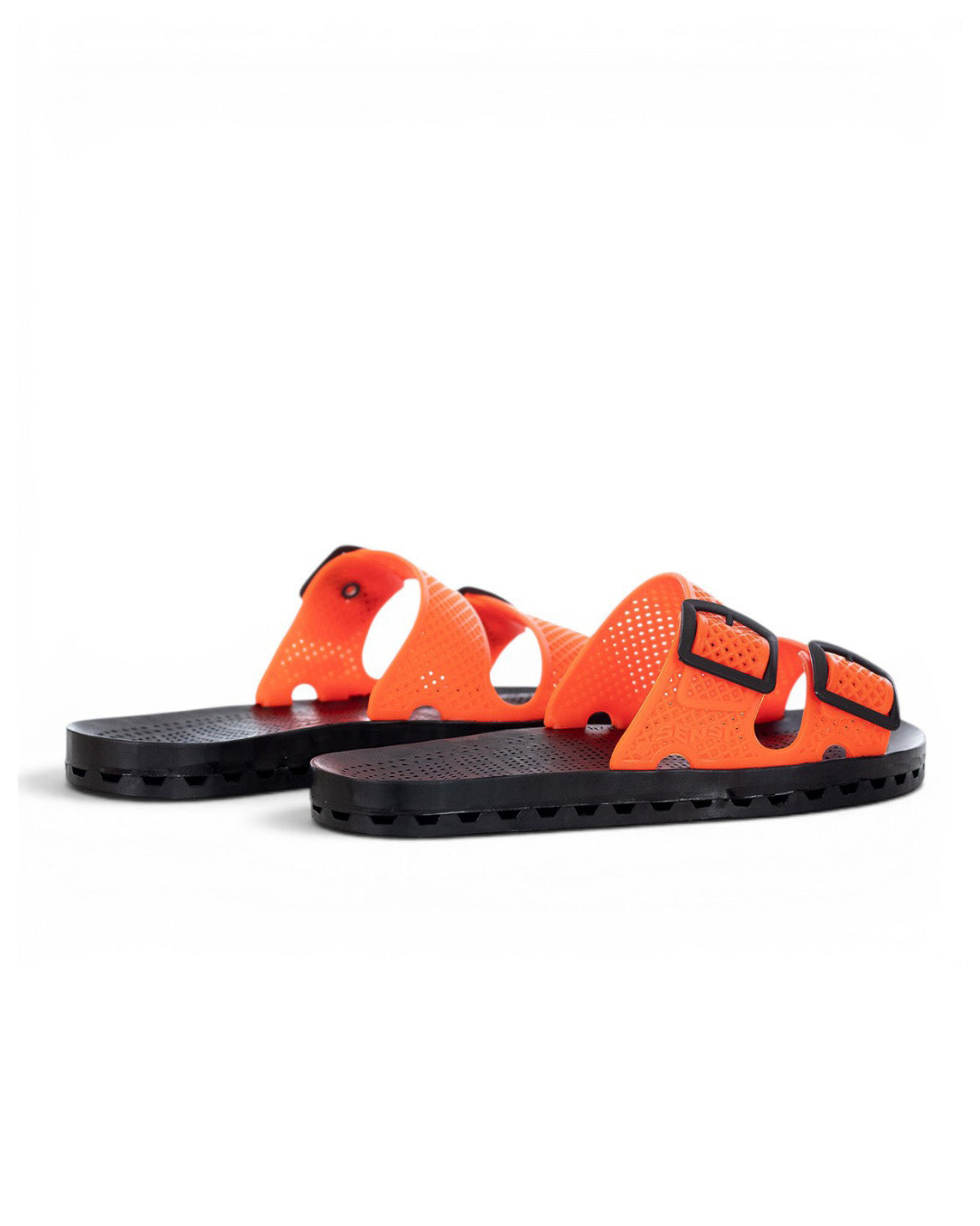 Sensi Kids Sandalo Arancione e Nero Unisex