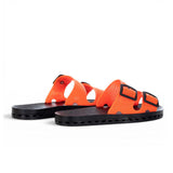 Sensi Kids Sandalo Arancione e Nero Unisex