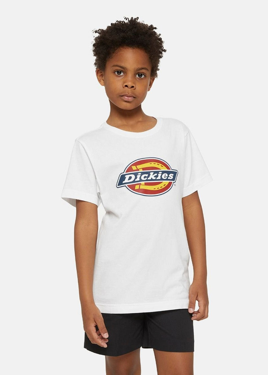 Dickies Kids T-Shirt Bianca con Logo per Bambini