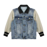 Yes London Giubbino Jeans e Tessuto per Bambini