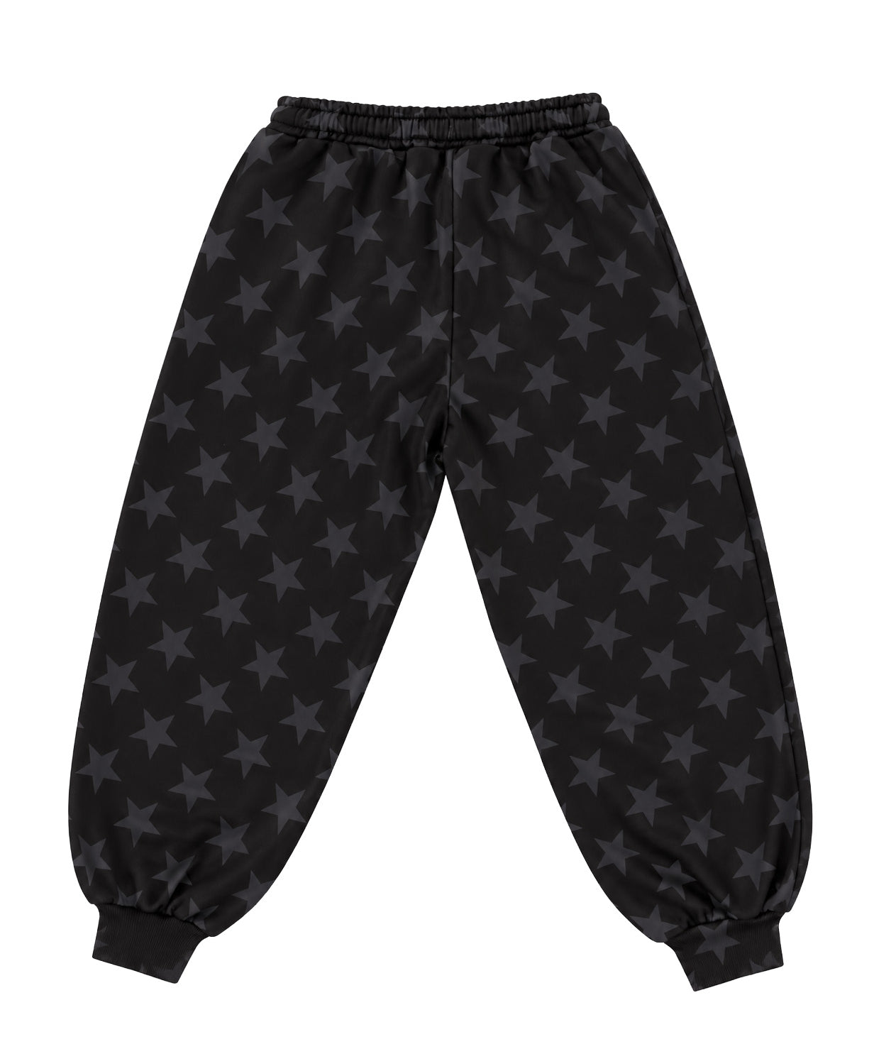 Art Super Money Kids Pantalone Nero con Fantasia Stella con Strass per Bambini