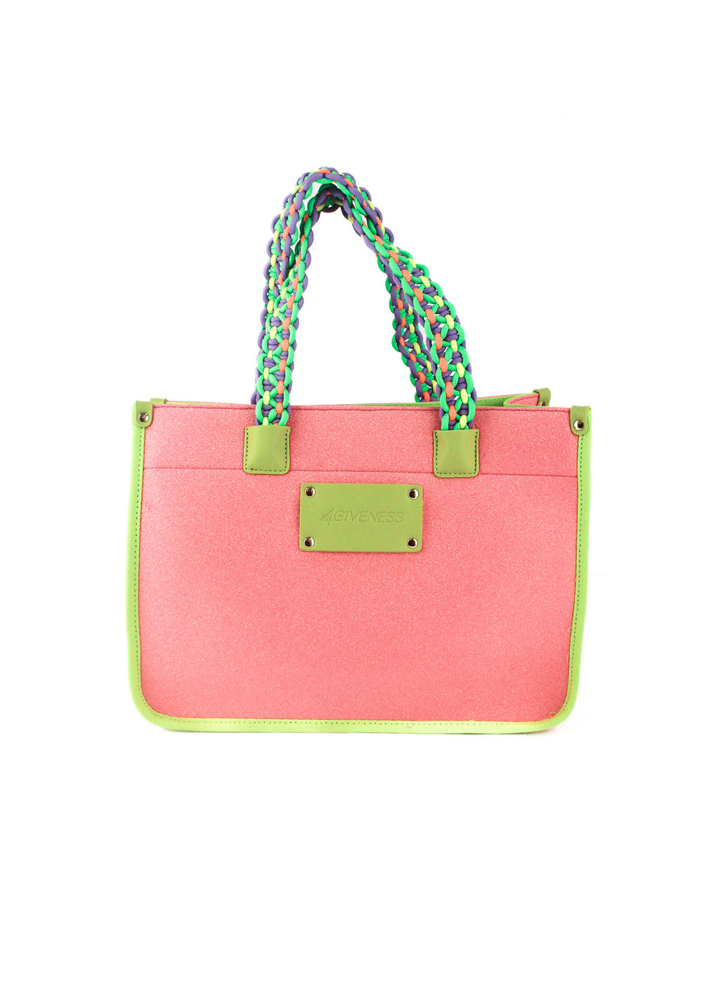 4Giveness Borsa Mare Fucsia/Verde Sparkling per Bambine