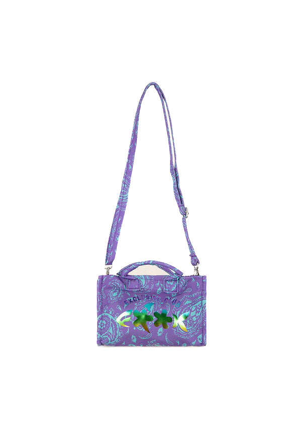 Effek Mini Borsa da Mare Fantasia Viola per Bambine
