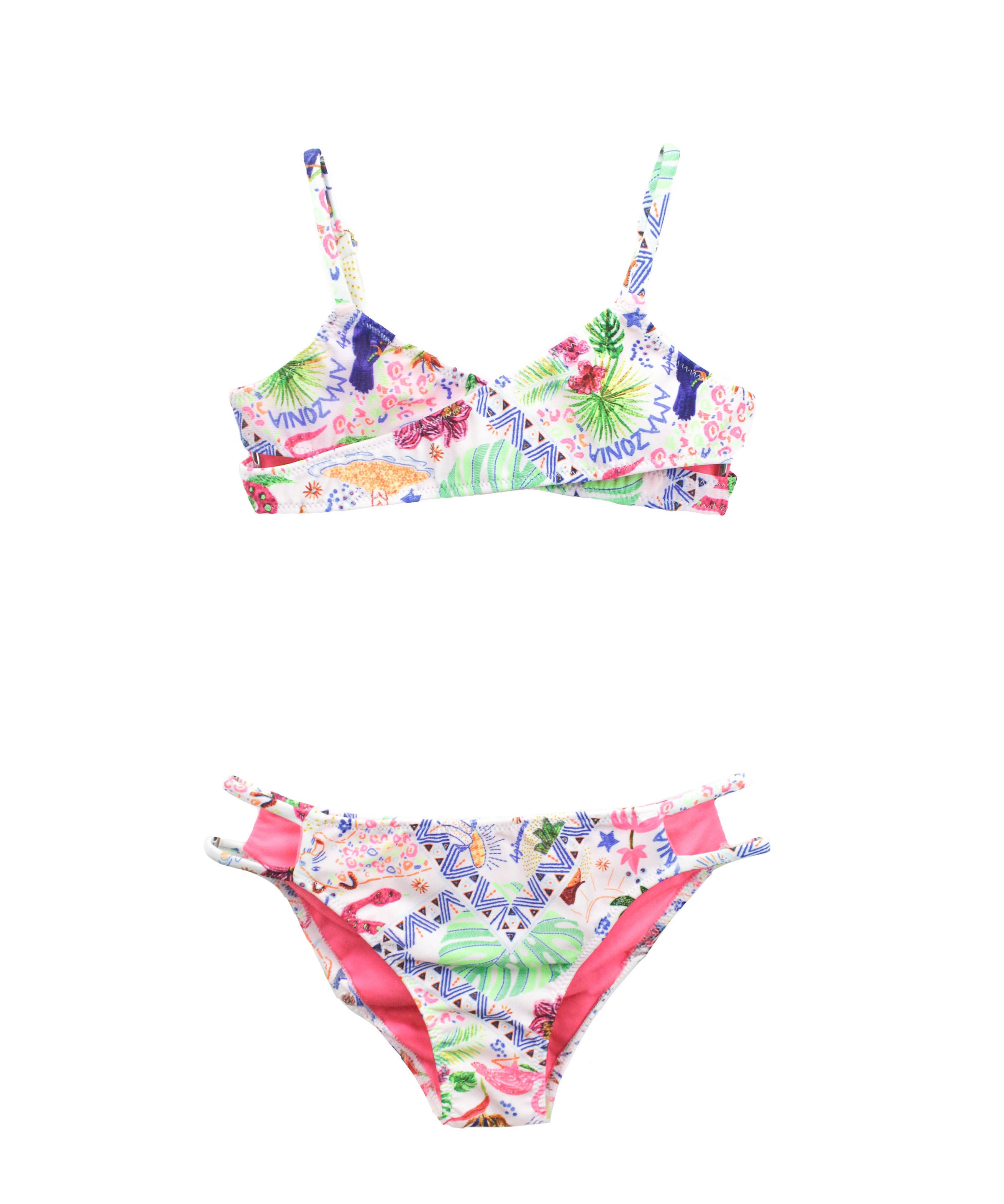 4GIVENESS Costume Bikini Fantasia Multicolor per Bambine