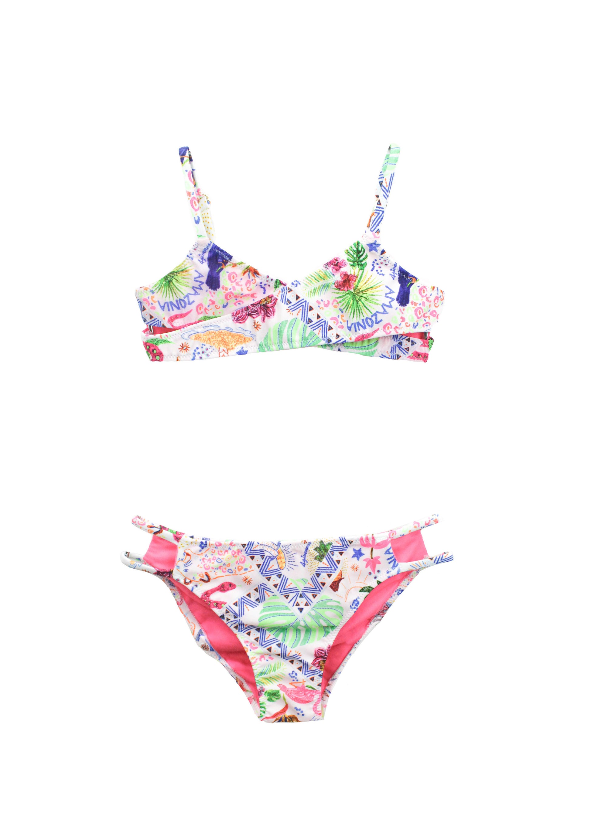 4GIVENESS Costume Bikini Fantasia Multicolor per Bambine