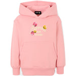 Barrow Kids Felpa con Cappuccio e Stampa Retro per Bambine