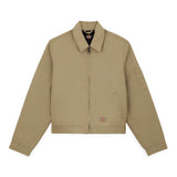 Dickies Kids Giacca Beige con Logo per Bambini