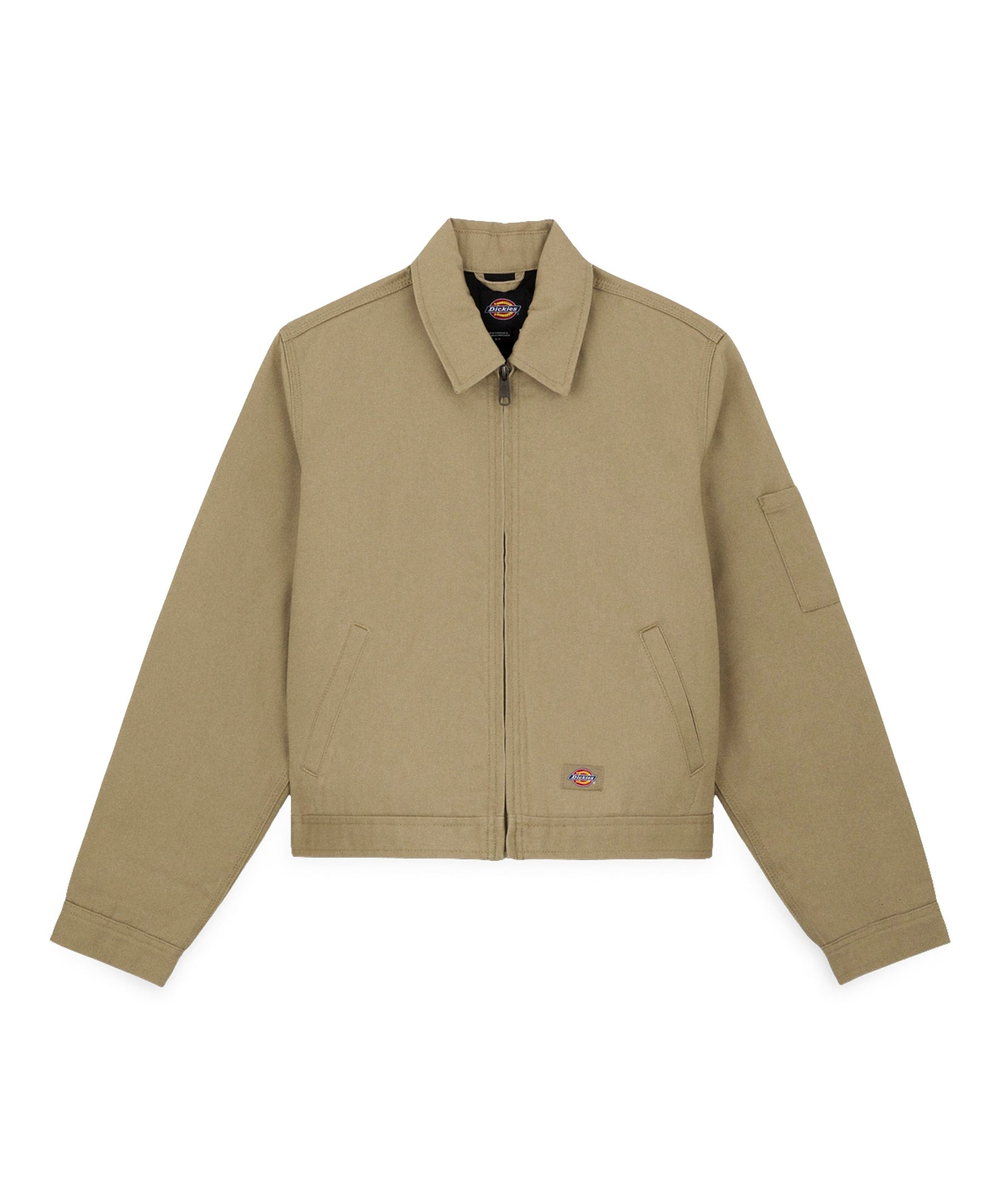 Dickies Kids Giacca Beige con Logo per Bambini