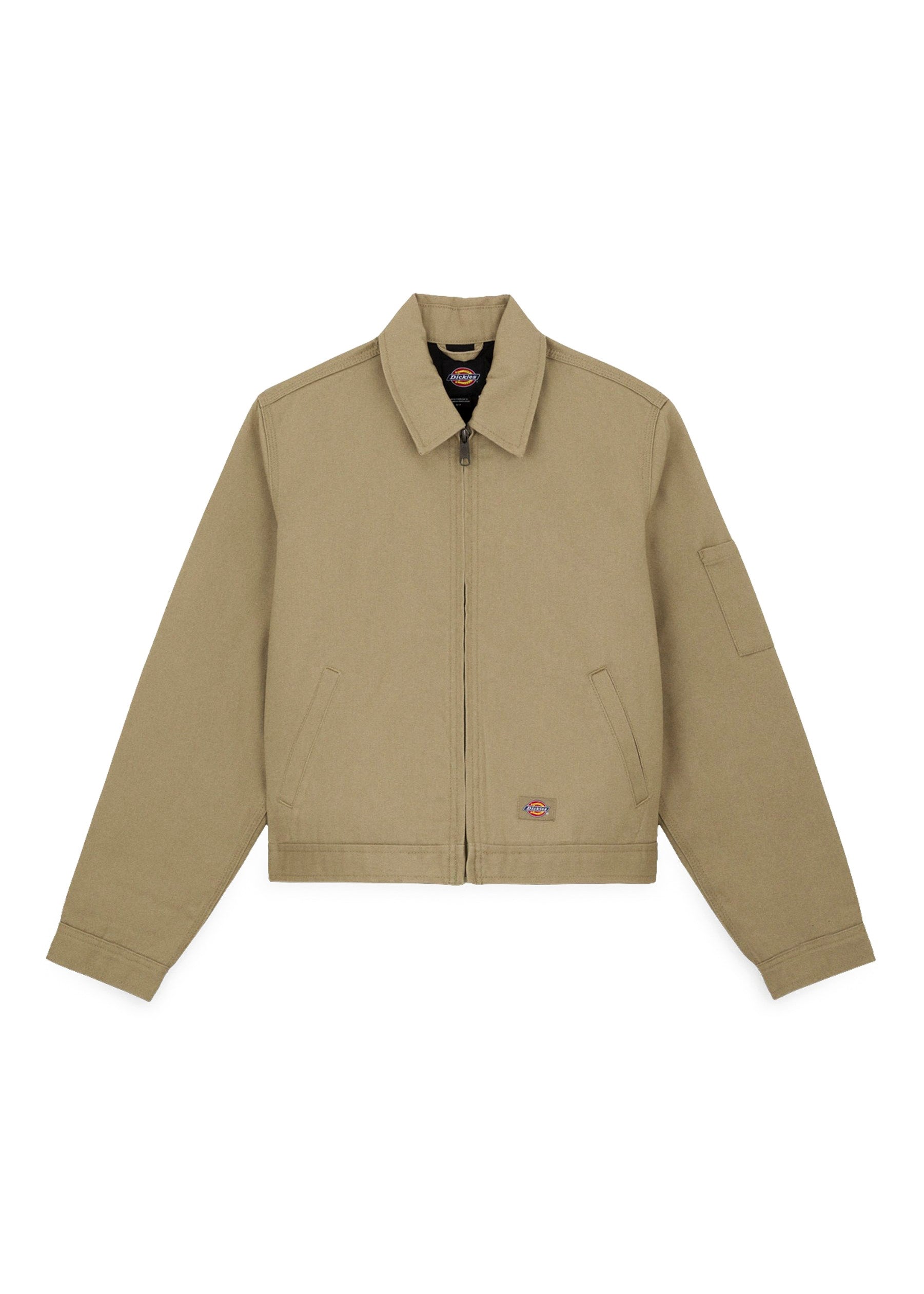 Dickies Kids Giacca Beige con Logo per Bambini