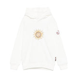 Just Cavalli Kids Felpa con Logo Stampato a Fantasia per Bambini