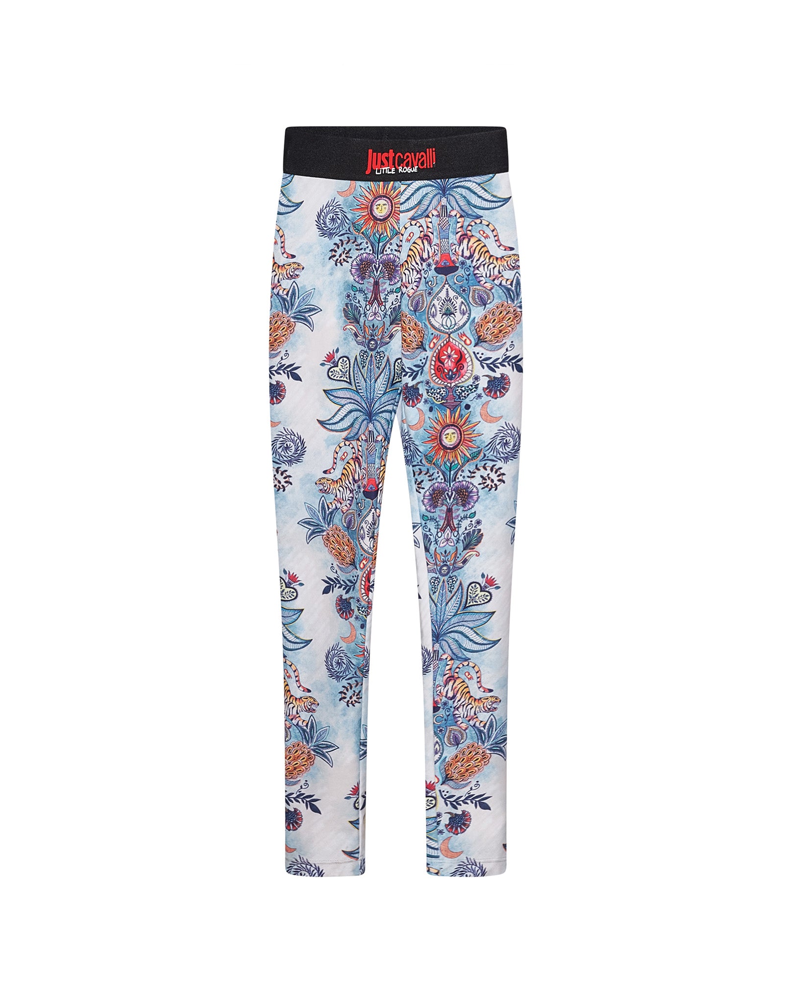 Just Cavalli Kids Fantasia Tropicale con Stampa Logo per Bambine