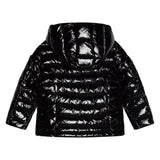 Blauer Kids Giubbino Nero Lucido per Bambine (retro)