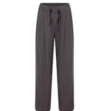 Msgm Kids Pantalone Grigio Scuro Classico con Pence per Bambini